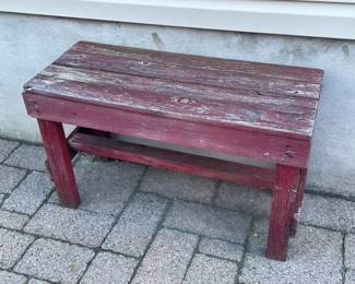 Wooden Bench