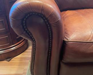 Leather Loveseat