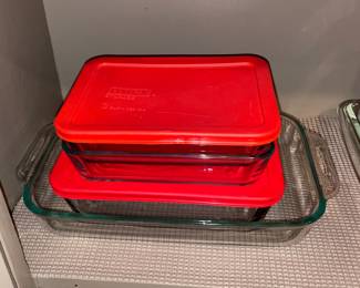 Pyrex Baking Dishes W/ Covers