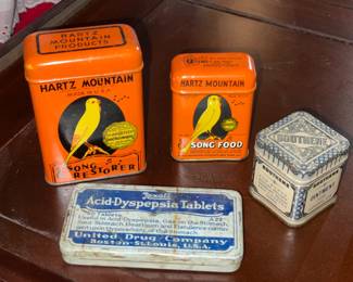 Assortment Of Antique Pharmacy/Medicine Bottles