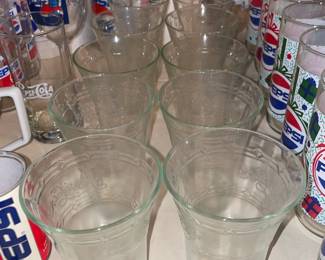 Large Pepsi-Cola Collection W/ Pillows, Hats, Bags, Glasses, Cups, Christmas Decor, Signs, Books, Etc.