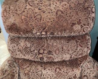 Nicely Upholstered Reclining Arm Chair