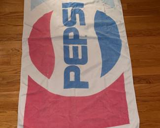 Large Pepsi-Cola Collection W/ Pillows, Hats, Bags, Glasses, Cups, Christmas Decor, Signs, Books, Etc.