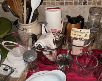 Assorted Kitchenware (Coffee Mugs, Glassware, Bakeware, Dishes, Etc.)