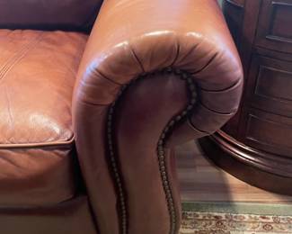 Leather Loveseat