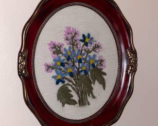 Framed Needlepoint