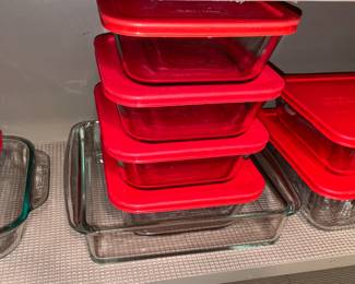 Pyrex Baking Dishes W/ Covers