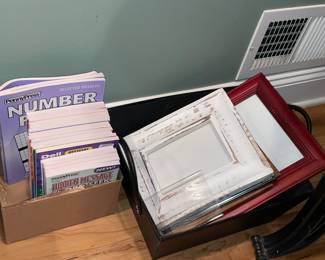 Puzzle Books & Picture Frames