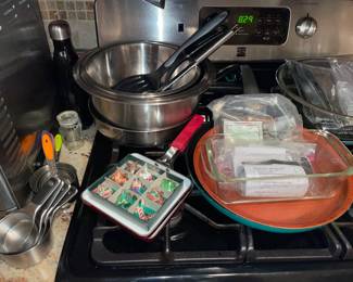 Assorted Kitchenware (Coffee Mugs, Glassware, Bakeware, Dishes, Etc.)