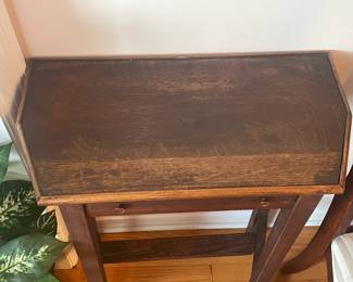 Wooden Accent Table W/ 1 Drawer