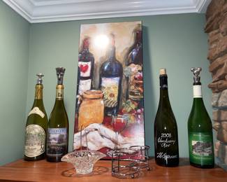Decorative EMPTY Wine Bottles