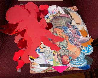 Vintage Cardboard Cutouts