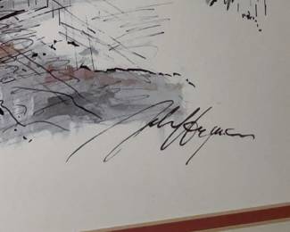 Framed & Signed Artwork