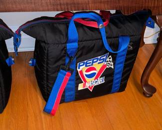 Large Pepsi-Cola Collection W/ Pillows, Hats, Bags, Glasses, Cups, Christmas Decor, Signs, Books, Etc.
