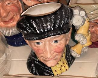 Royal Doulton Head Mug Collection