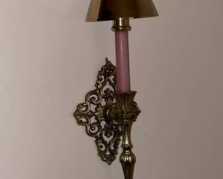 Brass Candle Wall Sconces