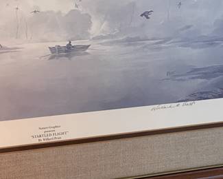 "Startled Flight" Framed Print