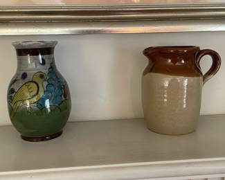 Assorted Pitchers, Vases, & Creamers
