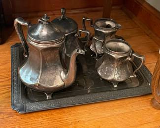 Silver Plated Tea Set