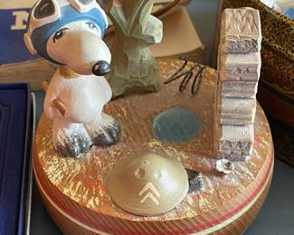 Vintage Snoopy Wind Up Figurine