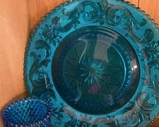 Vintage Blue Glass