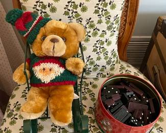 Christmas Bear In Sled