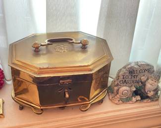 Brass Trinket Box