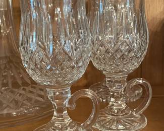 Waterford Crystal Handled Irish Coffee Mugs