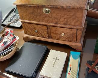 Wooden Jewelry Chest