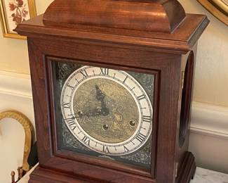 Fall River Wuersch Massachusetts Mantel Clock