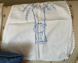 Vintage Handmade Character Bibs