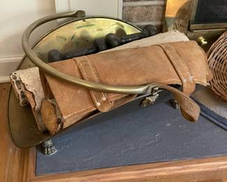 Fireplace Log Holder Set