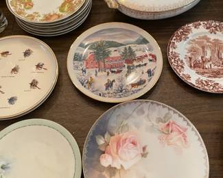 Assorted China & Decorative Plates