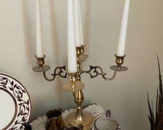 Brass Candelabra