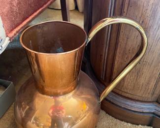 Copper Handled Pot