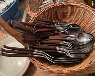 Vintage Mid-Century Modern Flatware Set