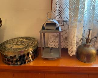 Tin Candle Lantern