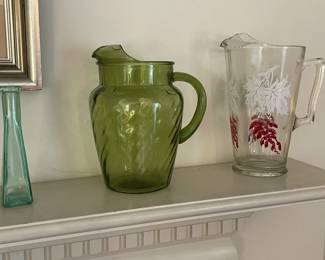 Assorted Pitchers, Vases, & Creamers