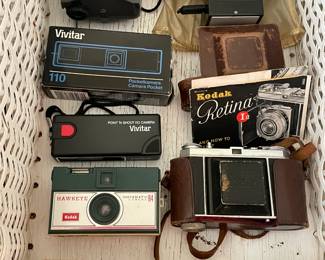 Camera Collection (Some Vintage, Some Antique)