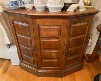 3 Sided Wooden Cabinet