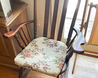 Antique Wooden Rocking Chair