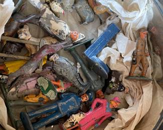 Antique Lead Figurines