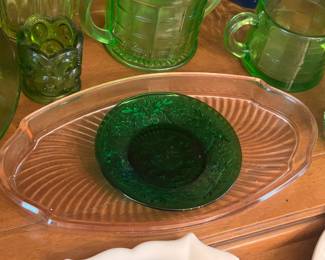 Pink Depression Plate