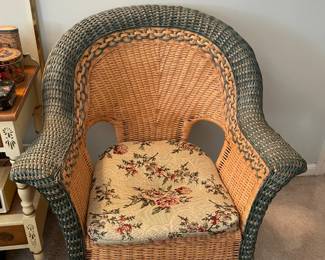 Wicker Arm Chair