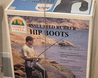 Insulated Rubber Hip Boots