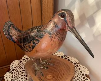 Handcarved & Handpainted Bird (Grand Rapids, Michigan)