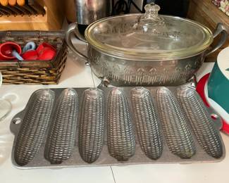 Cast Iron Corn Cob Pan