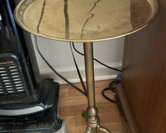 Brass End Table