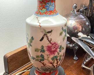 Asian Motif Table Lamp