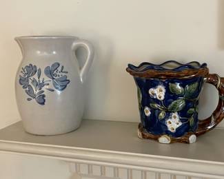 Assorted Pitchers, Vases, & Creamers